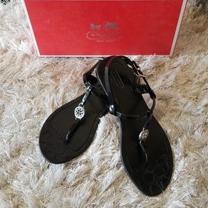 COACH JELLIES SANDALS